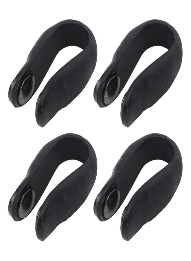 ZJchao 4pcs Thumb Acupoint Clip, Magnetic Acupressure Hand Clip Stress Reduction Wearable Magnets Headache Migraine Relief Clip (Black) - Image 5